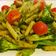 El cooksnap de Irene-Guirao cuando hizo Pasta con pesto de aguacate y nueces.