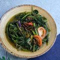 Cooksnap Nur Nadiah semasa beliau membuat Kangkung Tumis Belacan.