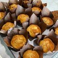 Kanaaneko 's cooksnap of when they made Banana Cupcakes.