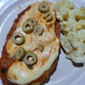 El cooksnap de Miriam Crespo cuando hizo Milanesas de berenjenas a la napolitana .