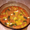 El cooksnap de Elena C cuando hizo Sopa de calabacín y zanahoria con garbanzos.