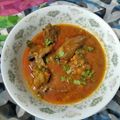 Adeya's cooksnap of when they made Chana daal gosht.