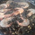El cooksnap de David Pérez Lazo cuando hizo Arroz negro con calamares.
