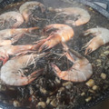 El cooksnap de David Pérez Lazo cuando hizo Arroz negro con calamares.