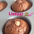 El cooksnap de Carla cuando hizo Muffins de cacao, aceite y nuez.