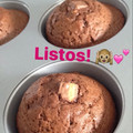 El cooksnap de Carla cuando hizo Muffins de cacao, aceite y nuez.
