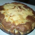 El cooksnap de Raquel cuando hizo Cheesecake brownies.