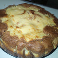 El cooksnap de Raquel cuando hizo Cheesecake brownies.