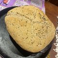 El cooksnap de valen cuando hizo Pan 100% integral😋🌾 Y SIN AMASAR🤭.