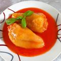 Magyarné Nyírő Kati Cooksnap-ja, amikor elkészítette a(z) Töltött paprika, bazsalikommal ízesítve receptet.