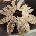 El cooksnap de Francisco Bedia cuando hizo Endibias rellenas de crema de queso con nueces y mango.