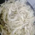 El cooksnap de Gianina Cavalieri cuando hizo Torta de queso y cebolla con masa licuada.