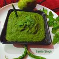 Sarita Singh का कुकस्नैप जब उन्होंने कच्चे आम की चटनी(akachhe aam ki chutney recipe in hindi) बनाया था।