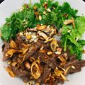 Kiều Ank's cooksnap of when they made Phở trộn chua ngọt & thịt bò nướng.
