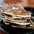 El cooksnap de Yesica Bianchi cuando hizo Torta Rogel con tapas de empanadas.