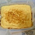 El cooksnap de Marieta cuando hizo Pastel de queso.