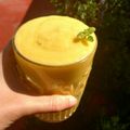 El cooksnap de Shirley cuando hizo Batido súper saludable de mango y plátano.