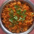Sangita Vyas's cooksnap of when they made ફ્લાવર વટાણા બટેકા ટામેટાં નુ શાક (Cauliflower Vatana Bataka Tomato Shak Recipe In Gujarati).
