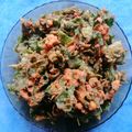 Cooksnap Nurul semasa beliau membuat Bayam brazil goreng tepung.