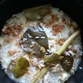Cooksnap dari Sri Suryani untuk resep Nasi uduk magicom alias sego goreh (vers bhs jawa)