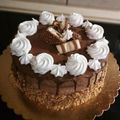 Evi08 Cooksnap-ja, amikor elkészítette a(z) Triplacsokis torta receptet.