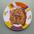 El cooksnap de Mar Gil cuando hizo Pizza con base de coliflor.