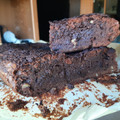 El cooksnap de Cintia Perez cuando hizo Brownie con nueces.