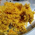 Supriya Devkar 's cooksnap of when they made चिकन-मलई हंडी दम बिर्याणी (chicken malai handi dum biryani recipe in marathi).