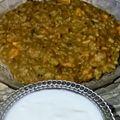 Varsha Monani's cooksnap of when they made પાલક કોર્ન ખીચડી (Palak Corn Khichdi Recipe in Gujarati).