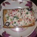 Qandeel Khan's cooksnap of when they made Pizza.