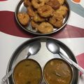 chaitali ghatak का कुकस्नैप जब उन्होंने मेदू वडा सांभर चटनी(medu wada sambhar chutney recipe in hindi) बनाया था।