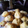 El cooksnap de Mary Lin cuando hizo Pancitos caseros con Jamón.