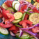 x's cooksnap of when they made Tomato, cucumber and onion salad.