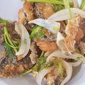 รูป Cooksnap ของ Rak Chantang เมื่อเขาทำ ปลานิลทอดผัดขึ้นฉ่าย