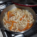 El cooksnap de Karen Vargas cuando hizo Sopa udon.