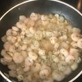 El cooksnap de Guillermo N cuando hizo Gambas al ajillo.