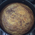 El cooksnap de Clau Ledesma cuando hizo Bizcochuelo marmolado de chocolate y vainilla  con chips de chocolate.