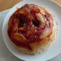 El cooksnap de luis Ruiz Perea cuando hizo Tarta de manzana (al microondas).