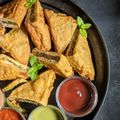 Karan Tripathi (Food Fanatic) का कुकस्नैप जब उन्होंने ब्रेड पकौड़ा (bread pakoda recipe in Hindi) बनाया था।