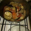 El cooksnap de Adriana cuando hizo Berenjenas en escabeche de verduras 🍆.