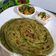 Bibhasini Patra का कुकस्नैप जब उन्होंने पालक का लच्छा पराठा (palak ka lachha paratha recipe in Hindi) बनाया था।