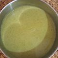 El cooksnap de Estefania Cecilia cuando hizo Crema de calabacín.