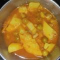 Monika Bhadani का कुकस्नैप जब उन्होंने आलू मटर की सब्जी (aloo matar ki sabzi recipe in Hindi) बनाया था।