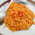 shikha का कुकस्नैप जब उन्होंने मैगी (Maggi recipe in Hindi) बनाया था।