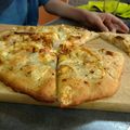 El cooksnap de Vicente Moya cuando hizo Fugazzeta rellena.