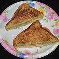 Avani Goyal's cooksnap of when they made Aloo sandwich.