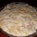 El cooksnap de Itzel Saavedra cuando hizo Papas gratinadas.