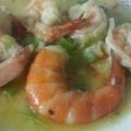 Cooksnap của Pi Ha khi họ làm theo món Tôm sốt bơ tỏi chanh 레몬 새우 마늘 버터 소스