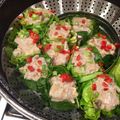 Sonia's cooksnap of when they made Cantonese Siumai (Steamed spork, Mushroom & Shrimp Dim Sum).