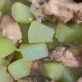 Cooksnap dari pioito untuk resep Jukut Jepang Mekuah Be#Sayur Labu Siam Berkuah Ayam
